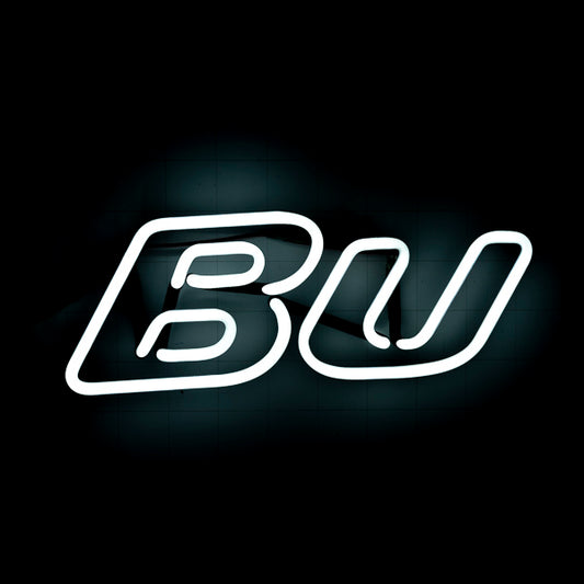 BU double stroke italic word unit for Bud Light Replacement Tube - Neon Sign Part