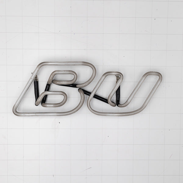 BU double stroke italic word unit for Bud Light Replacement Tube - Neon Sign Part
