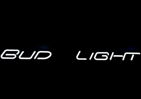 BUD LIGHT spaced single stroke word unit for Bud Light Replacement Tube - Neon Sign Part