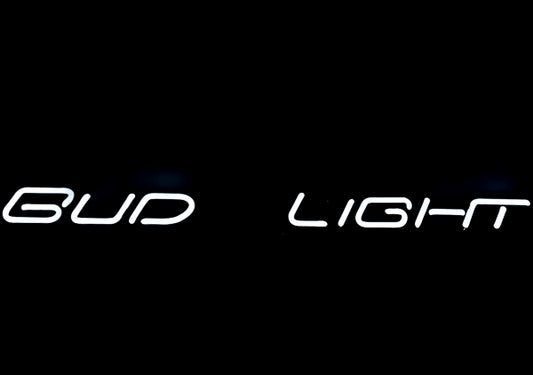 BUD LIGHT spaced single stroke word unit for Bud Light Replacement Tube - Neon Sign Part