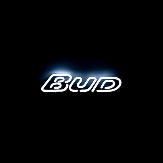 BUD Double Stroke Italic Word Unit for Bud Light Replacement Tube - Neon Sign Part