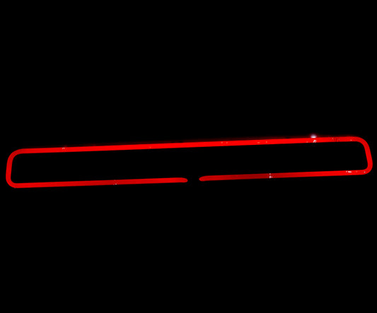 Unkown Red Rectangle Border Unit Replacement Tube - Neon Sign Part