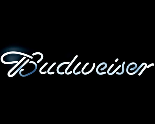 Budweiser Script Word Unit Replacement Tube - Neon Sign Part