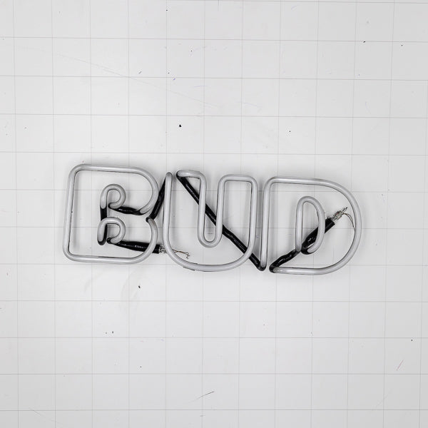 BUD double stroke word unit for Bud Light Replacement Tube - Neon Sign Part
