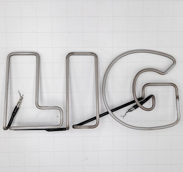 LIG double stroke word unit for large stacked Bud Light Replacement Tube - Neon Sign Part