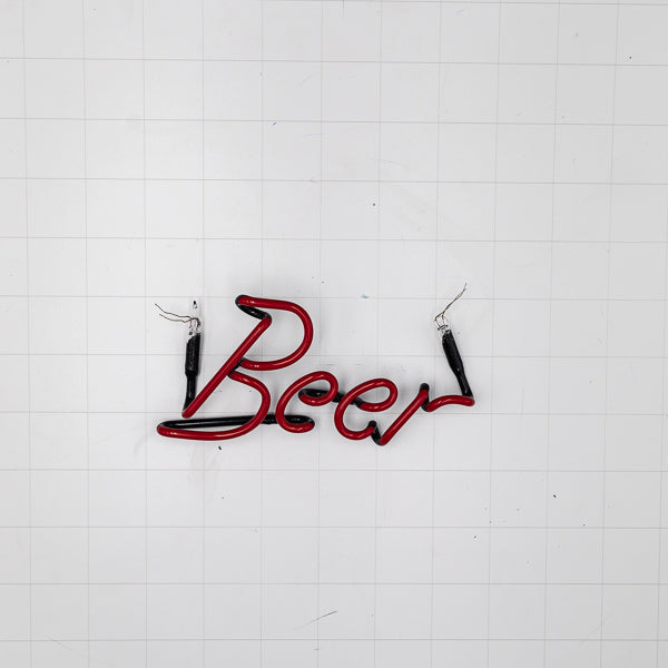 Beer Single Stroke Word Unit for Leinies Beer Wave/Paddle Replacement Tube - Neon Sign Part