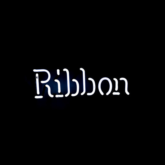 Ribbon Single Stroke Word Unit for Pabst Blue Ribbon Shamrock Replacement Tube - Neon Sign Part