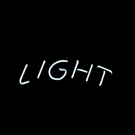 LIGHT Single Stroke Word Unit Arched for Unknown Replacement Tube - Neon Sign Part