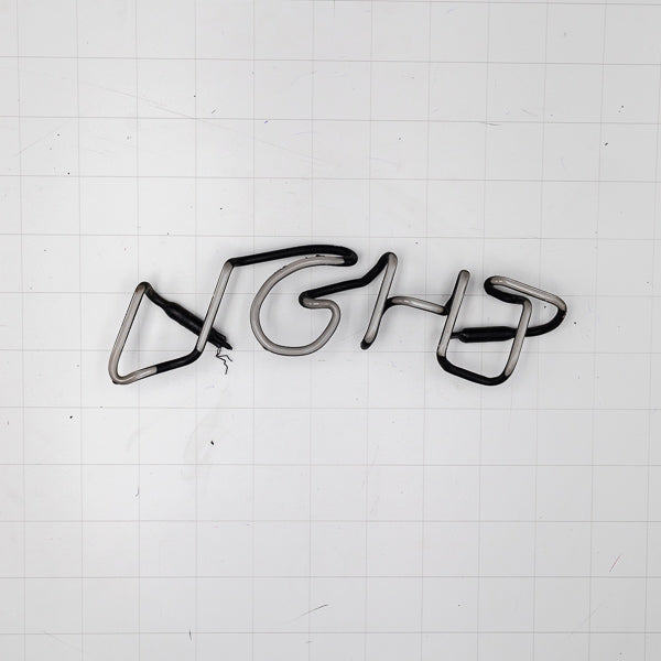 LIGHT Single Stroke Word Unit Arched for Unknown Replacement Tube - Neon Sign Part