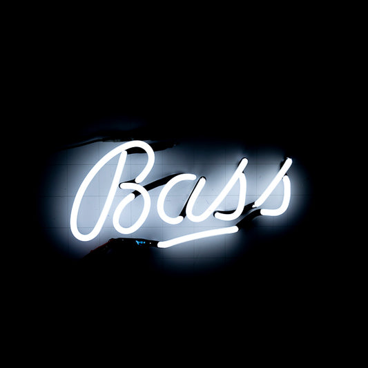 Bass Single Stroke Script Word Unit for Bass Beer Replacement Tube - Neon Sign Part