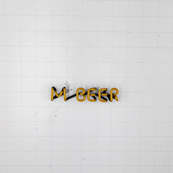M BEER Single Stroke Word Unit for Sapporo Premium Beer Replacement Tube - Neon Sign Part