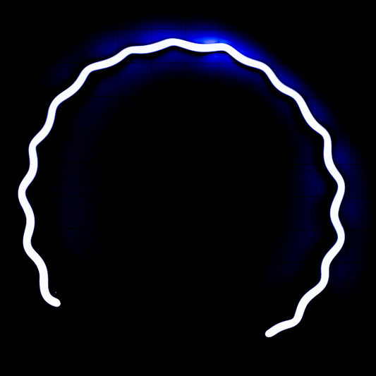 Unknown/ Mystery squiggly Border unit Replacement Tube - Neon Sign Part