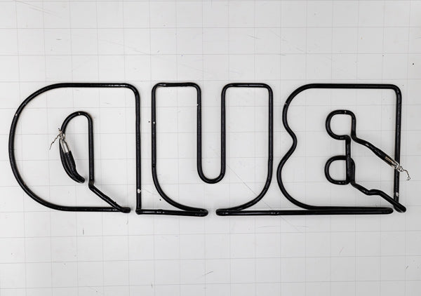 BUD Double Stroke Word Unit for Bud Light Replacement Tube - Neon Sign Part