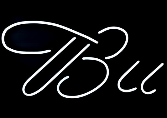 Bu Large Script Word Unit for Budweiser Replacement Tube - Neon Sign Part