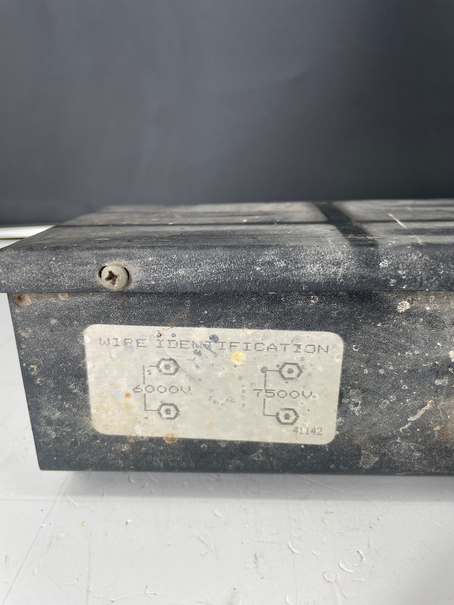 Franceformer Vintage Core & Coil Neon Sign Replacement Transformer 13.5Kv – 6Kv & 7.5Kv