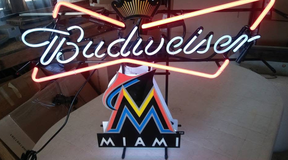 Back Light / Grid for Miami Budweiser Replacement Tube - Neon Sign Part