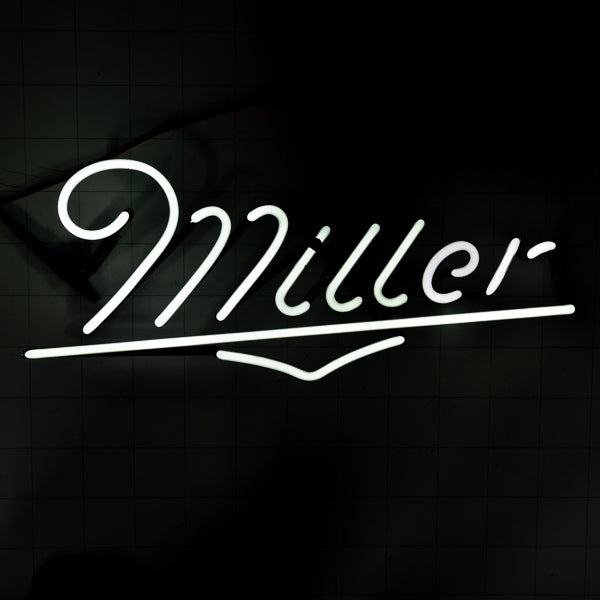 Miller Script Word unit with emphasis for Miller High life Music Replacement Tube - Neon Sign Part