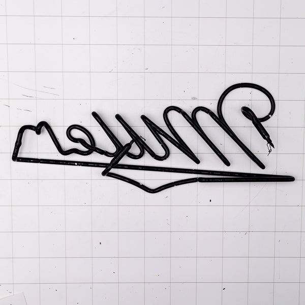 Miller Script Word unit with emphasis for Miller High life Music Replacement Tube - Neon Sign Part