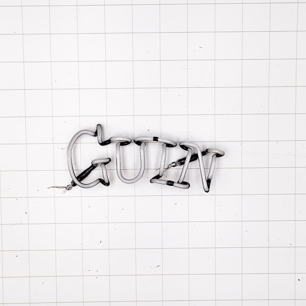 GUIN Single Stroke Word unit for GUINNESS DRAUGHT Replacement Tube - Neon Sign Part