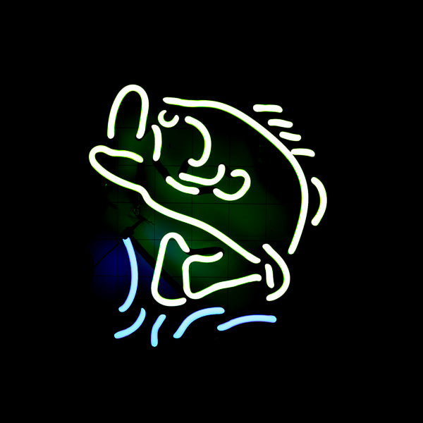 Fish Unit 2 Piece Set for Miller Lite Appendage Replacement Tube - Neon Sign Part