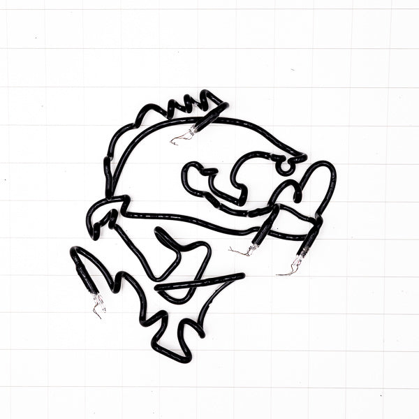 Fish Unit 2 Piece Set for Miller Lite Appendage Replacement Tube - Neon Sign Part