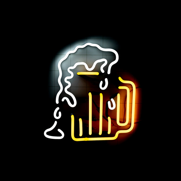 Foaming Beer Mug unit 2 piece set for Miller Lite Appendage Replacement Tube - Neon Sign Part