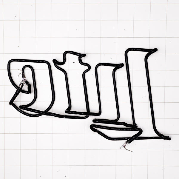 Lite Double Stroke Word Unit for Miller Lite Football Replacement Tube - Neon Sign Part New