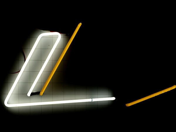 L Double Stroke Word Unit for Large Miller Lite Replacement Tube - Neon Sign Part