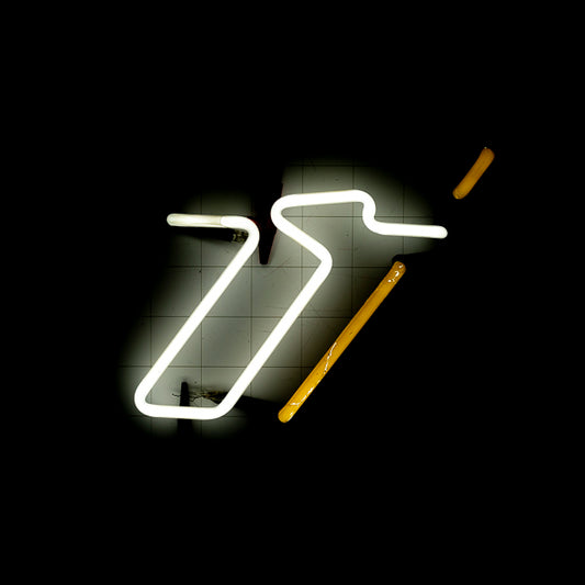 t Double Stroke Word Unit for Large Miller Lite Replacement Tube - Neon Sign Part