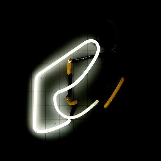 e Double Stroke Word Unit for Large Miller Lite Replacement Tube - Neon Sign Part