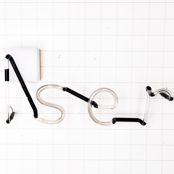 iser with vertical electrodes Single Stoke Word unit for Budweiser Replacement Tube - Neon Sign Part