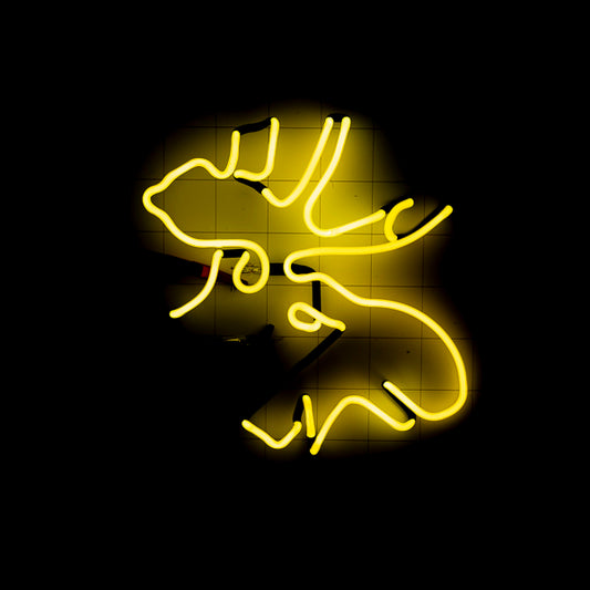 Moosehead Head for Unknown Replacement Tube - Neon Sign Part