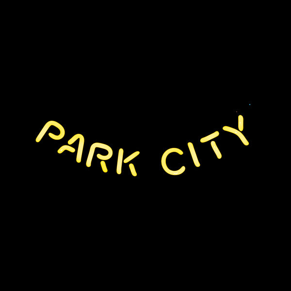PARK CITY Single Stroke Word Unit for Budweiser 2002 Salt Lake City Olympics Neon Sign – Park City Replacement Tube - Neon Sign Part
