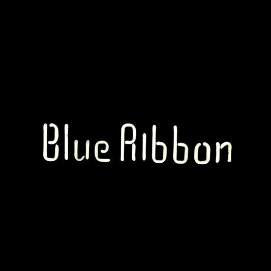 Blue Ribbon Single Stroke Word Unit for Pabst Replacement Tube - Neon Sign Part