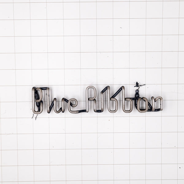 Blue Ribbon Single Stroke Word Unit for Pabst Replacement Tube - Neon Sign Part