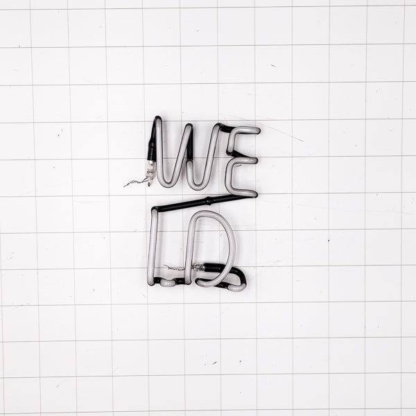 WE I.D. Single Stroke Word Unit for Unknown Replacement Tube - Neon Sign Part