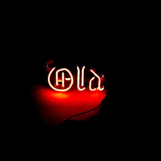 Old single stroke Word Unit for Old Tankard Ale Replacement Tube - Neon Sign Part