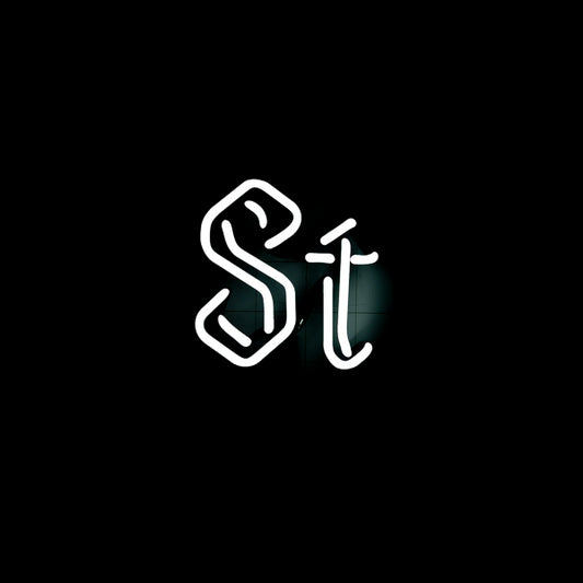 St Double Stroke Word Unit for Old Style Cubs Replacement Tube - Neon Sign Part