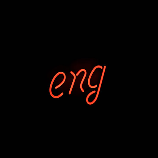 eng Script Word Unit Replacement Tube - Neon Sign Part Used for Yuengling