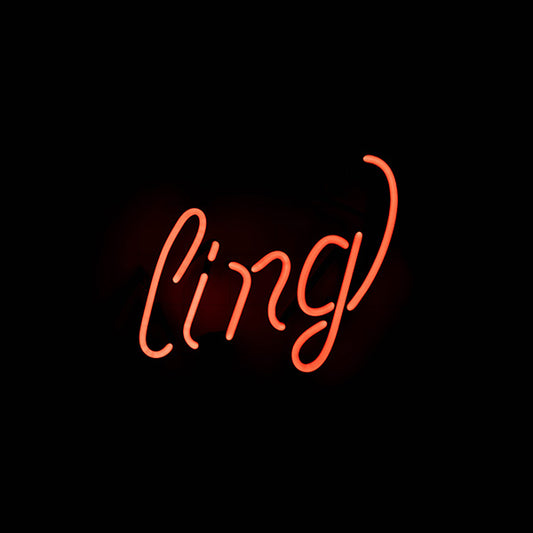 ling Script Word Unit Replacement Tube - Neon Sign Part Used for Yuengling