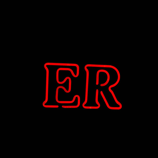 ER Double Stroke Word Unit Replacement Tube - Neon Sign Part Used