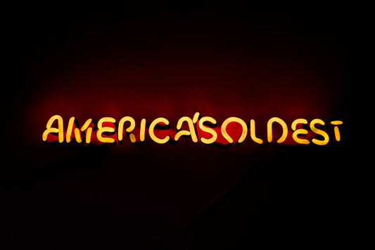 AMERICA’S OLDEST Single Stroke Word unit for Yuengling America’s Oldest Brewery Replacement Tube - Neon Sign Part