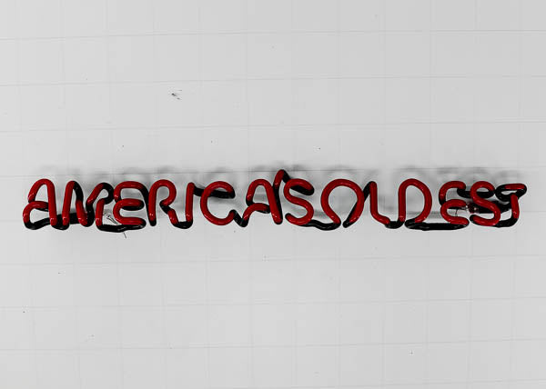AMERICA’S OLDEST Single Stroke Word unit for Yuengling America’s Oldest Brewery Replacement Tube - Neon Sign Part