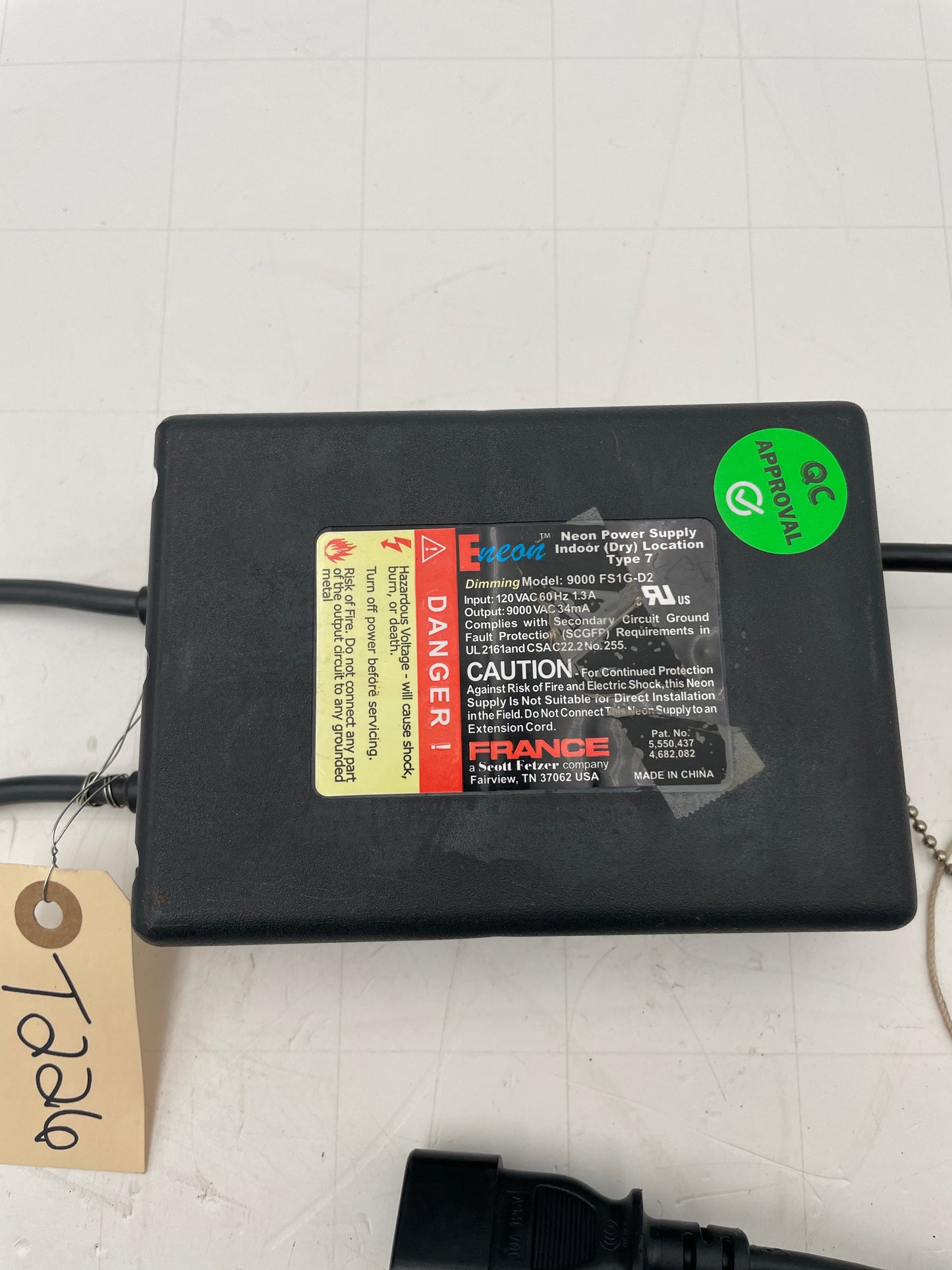 France Electronic Neon Sign Replacement Transformer – 9Kv