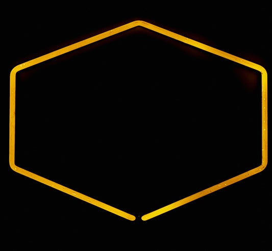 Yellow border for MGD Miller Genuine Draft Replacement Tube - Neon Sign Part