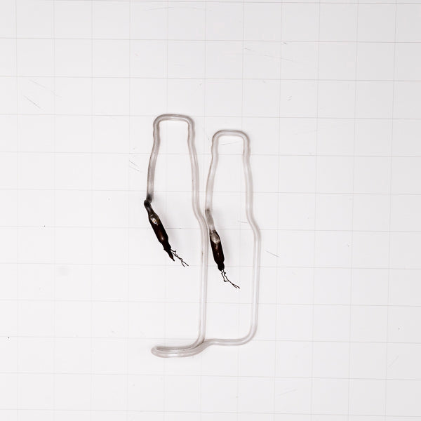 Left side double bottles for Corona Motion Miles Away from other Light Beers Replacement Tube - Neon Sign Part