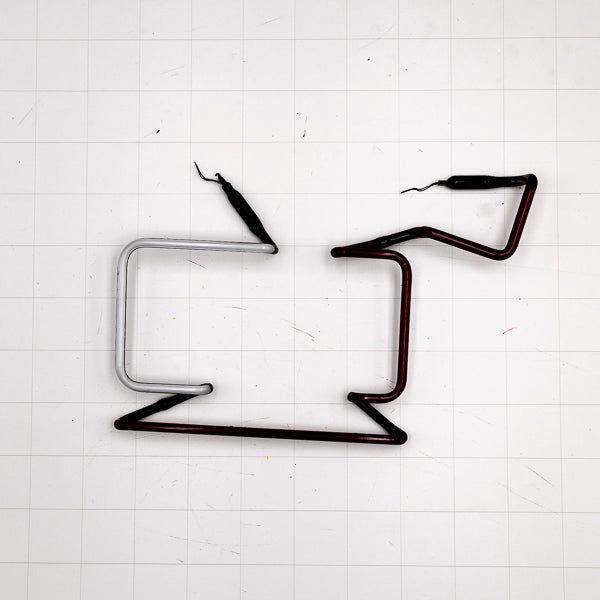 Lower Border Outline and partial Slanted Budweiser Bowtie for MLB Major League Baseball Replacement Tube - Neon Sign Part