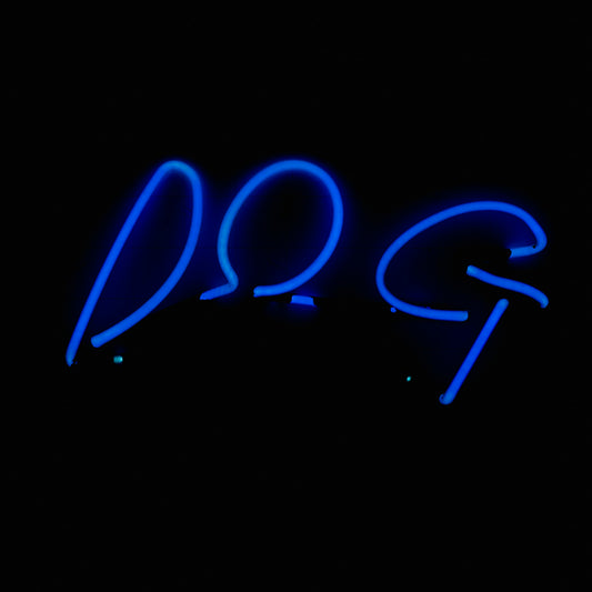 DOG Single Stroke Word Unit for Flying Dog Replacement Tube - Neon Sign Part