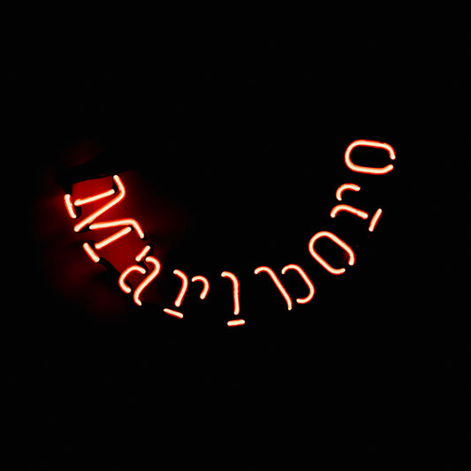 Marlboro Single Stroke Word Unit for Marlboro Replacement Tube - Neon Sign Part