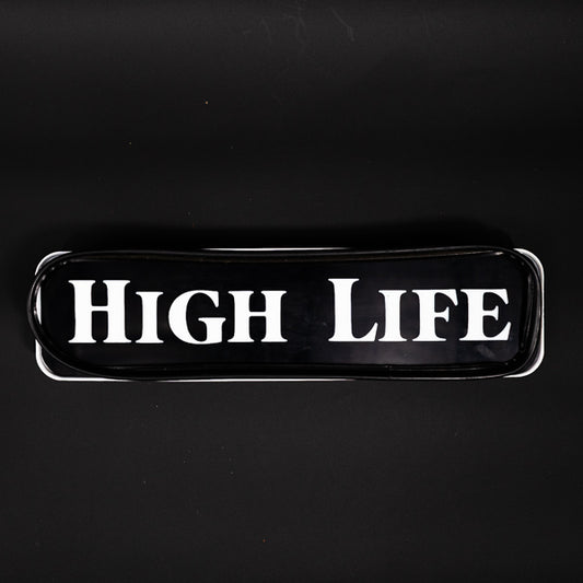 High Life Neon Sign Plastic Replacement Panel and Housing